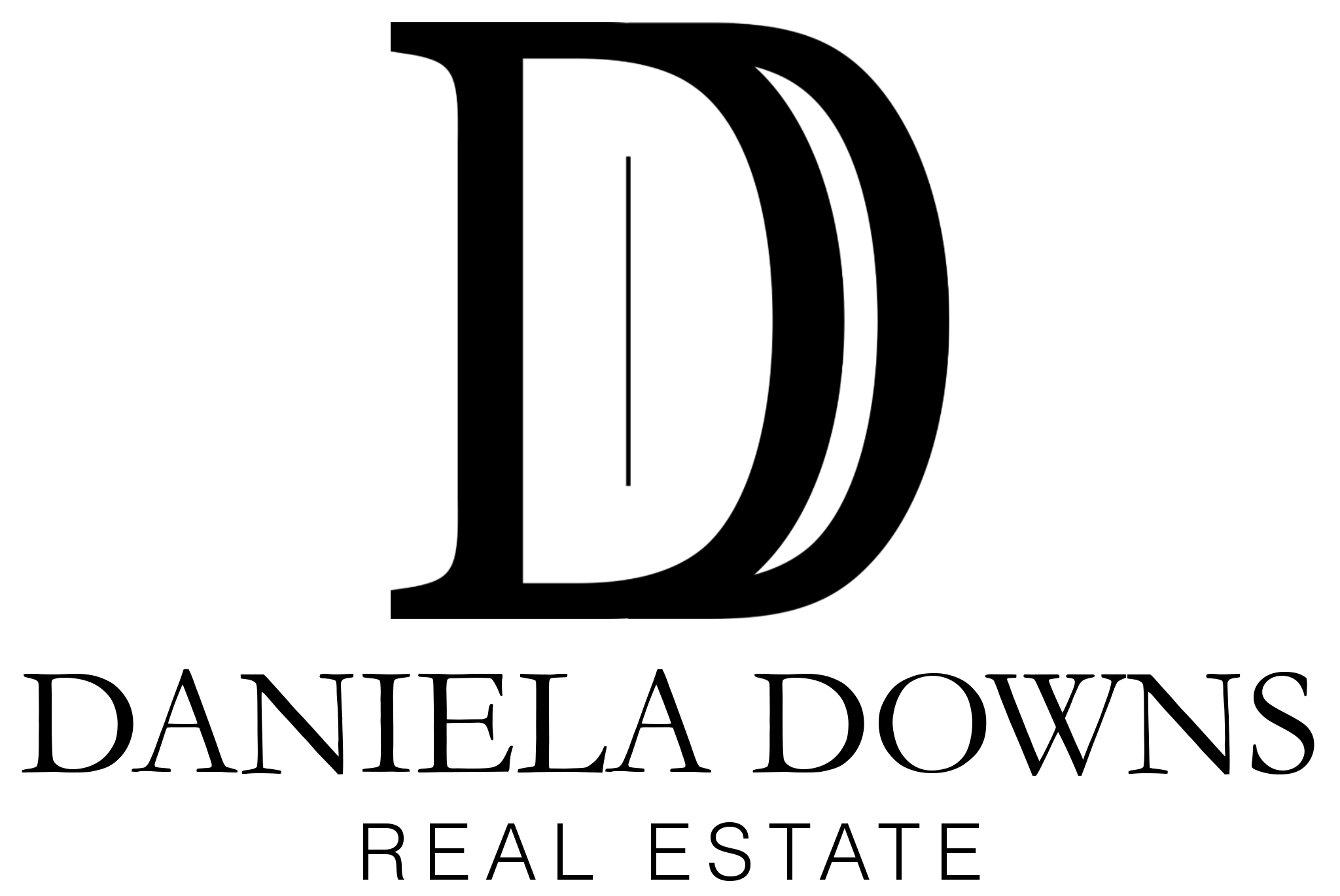 Daniela Downs_Real Estate_Horizontal_Black